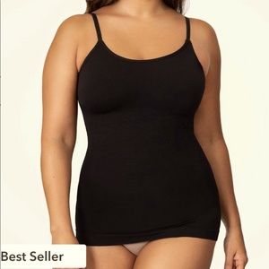 Empetua Black Scoop Neck Tank - Size L